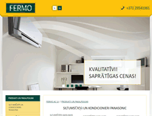 Tablet Screenshot of fermo.lv